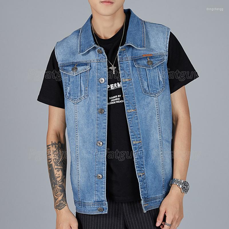 Men's Vests Plus Size 8XL 7XL Men's Denim Vest Sleeveless Cowboy Jackets Tank Top Coat Chubby Men Waistcoat Gilet Chalecos Para Hombre, Black
Men's Vests Plus Size 8XL 7XL Men's Denim Vest Sleeveless Cowboy Jackets Tank Top Coat Chubby Men Waistcoat Gilet Chalecos Para Hombre, Black