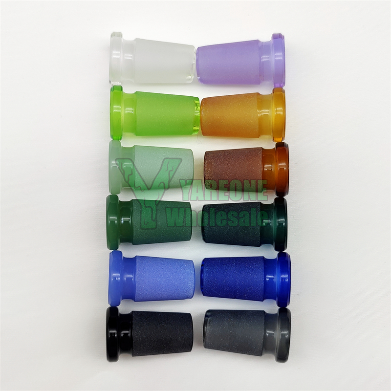 Colored Glass Hookah Bowl Adapter 18mm 14mm 10mm Ground Joint Male to Female Bong Rig Converters YAREONE Wholesale
Colored Glass Hookah Bowl Adapter 18mm 14mm 10mm Ground Joint Male to Female Bong Rig Converters YAREONE Wholesale