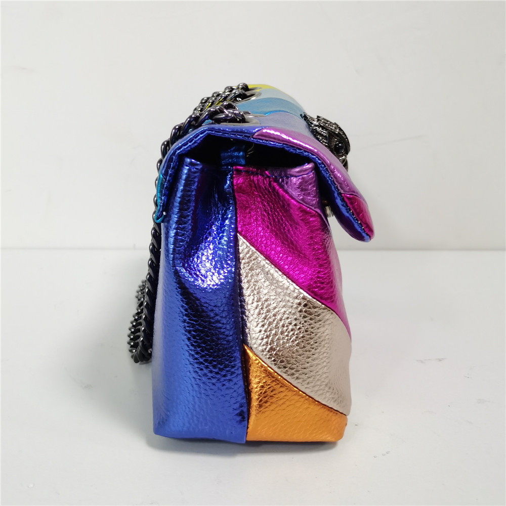 Bag Kurt Geiger Rainbow Women Handbag Jointing Colorful Cross Body Bag Patchwork Clutch 2IK0, Multi
Bag Kurt Geiger Rainbow Women Handbag Jointing Colorful Cross Body Bag Patchwork Clutch 2IK0, Multi
