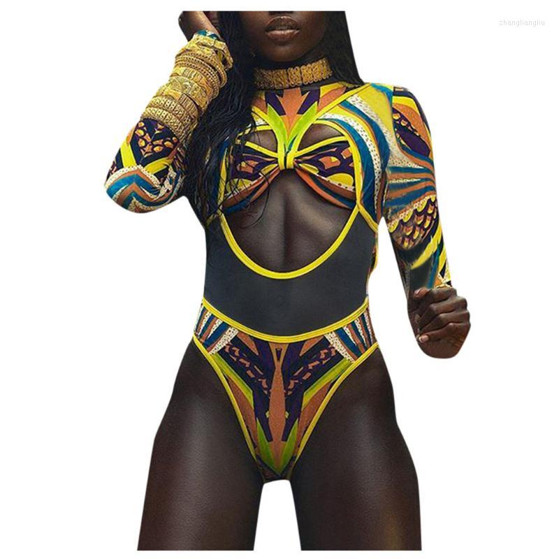 Swimwears Summer Female Fashion Tight Skinny African Print One Piece Mesh Hollow Out Swimwear Push-Up Padded Bra Swimsuit Beachwear
Swimwears Summer Female Fashion Tight Skinny African Print One Piece Mesh Hollow Out Swimwear Push-Up Padded Bra Swimsuit Beachwear