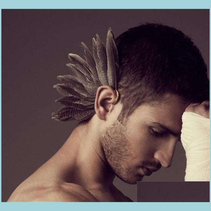 Ear Cuff Unique Feather Ear Cuff Suit Unisex Non Piercing Gold Clip For Women/Men Novelty Gift Drop Delivery Jewelry Earrings Dhnkf
Ear Cuff Unique Feather Ear Cuff Suit Unisex Non Piercing Gold Clip For Women/Men Novelty Gift Drop Delivery Jewelry Earrings Dhnkf