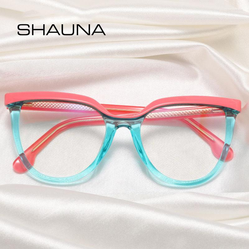 Sunglasses SHAUNA Fashion Candy Colors Round Women Glasses Frame Retro Clear Anti-Blue Light Men Spring Hinge Optical Double Color
Sunglasses SHAUNA Fashion Candy Colors Round Women Glasses Frame Retro Clear Anti-Blue Light Men Spring Hinge Optical Double Color