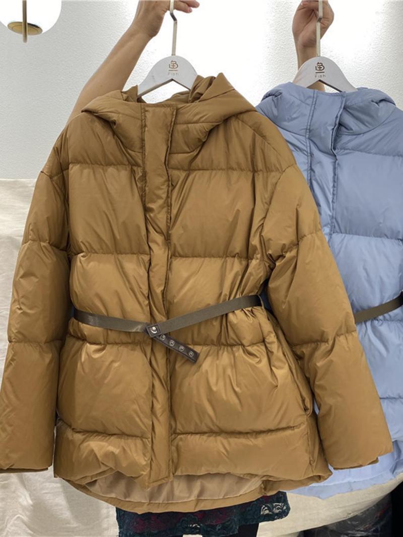 Women's Down 2022 Winter Jacket Women's Hooded White Duck Warm Solid Color Coat Lady Casaul Female Clothing, Blue
Women's Down 2022 Winter Jacket Women's Hooded White Duck Warm Solid Color Coat Lady Casaul Female Clothing, Blue