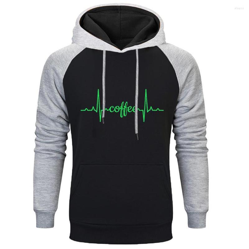 Men' Hoodies Heartbeat Funny Print Coffee 2022 Autumn Men' Raglan Hooded Sweatshirts Mens Casual Sportswear Streetwear, Yellow black 6
Men' Hoodies Heartbeat Funny Print Coffee 2022 Autumn Men' Raglan Hooded Sweatshirts Mens Casual Sportswear Streetwear, Yellow black 6