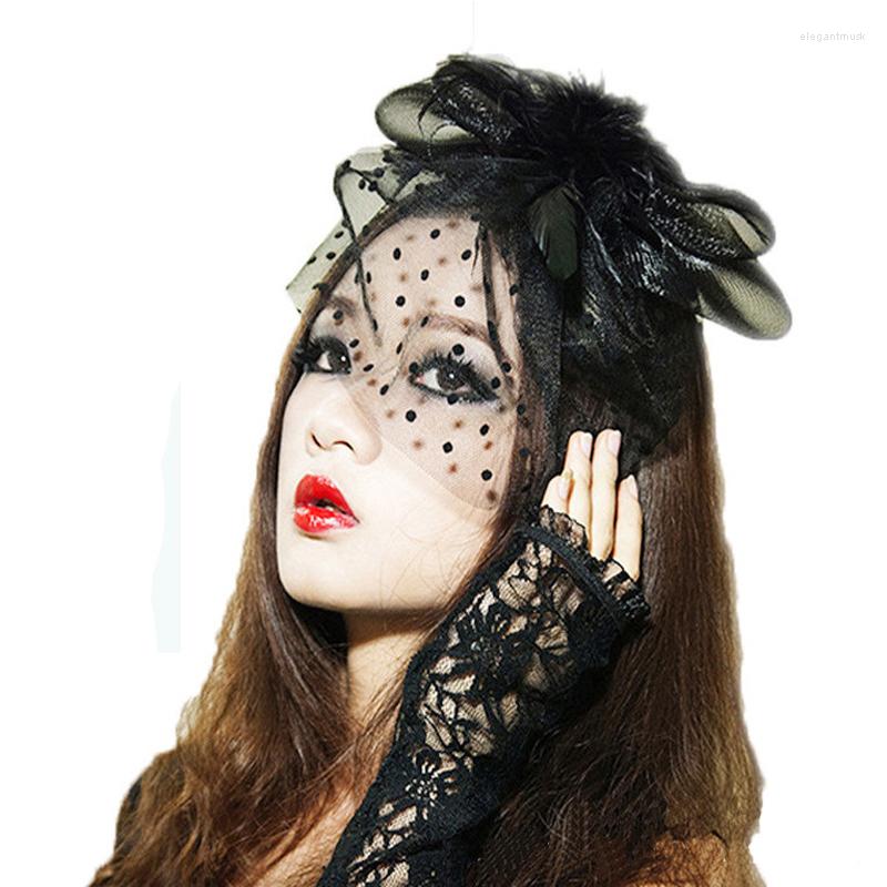 Headpieces Retro Bride Hat Wedding Banquet Headwear Veil FabricFeather Headdress Hairpin Gauze
Headpieces Retro Bride Hat Wedding Banquet Headwear Veil FabricFeather Headdress Hairpin Gauze