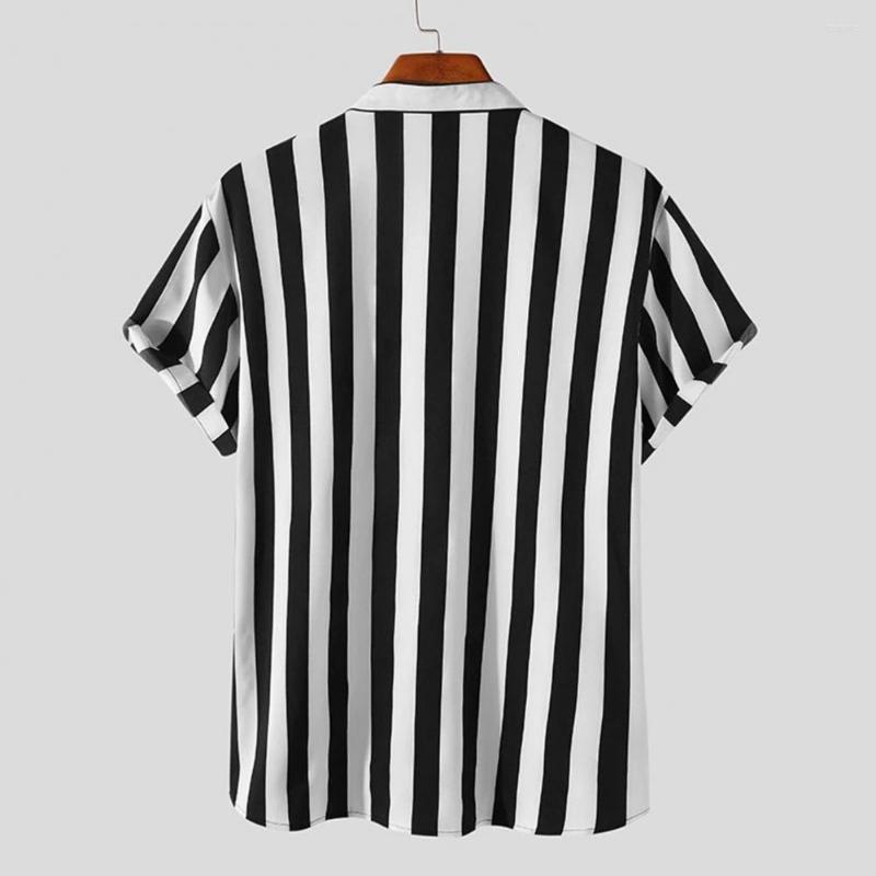 Men' Casual Shirts Sweat Absorption Soft Men Striped Short Sleeve Shirt For Daily Wear, Black
Men' Casual Shirts Sweat Absorption Soft Men Striped Short Sleeve Shirt For Daily Wear, Black