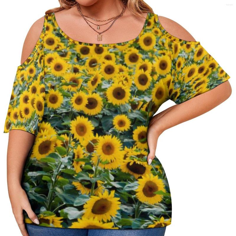 Shirt Sunflower Print T Field Of Sunflowers Pretty Shirts Short Sleeve Tops Ladies Street Style Clothing Plus Size 3XL 4XL
Shirt Sunflower Print T Field Of Sunflowers Pretty Shirts Short Sleeve Tops Ladies Street Style Clothing Plus Size 3XL 4XL