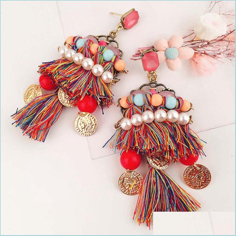 Dangle Chandelier New Arrival Colorf Long Tassel Earrings Metal Alloy Simatedpearl Stud Vintage Statement Women Jewelry Gift Drop D Dhpg4
Dangle Chandelier New Arrival Colorf Long Tassel Earrings Metal Alloy Simatedpearl Stud Vintage Statement Women Jewelry Gift Drop D Dhpg4