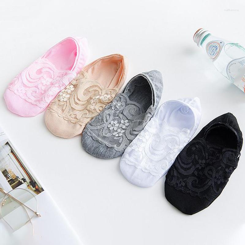 Women Socks 1 Pair Girls Summer Lace Flower Short Sock Antiskid Invisible Ankle 5 Colors, Pink
Women Socks 1 Pair Girls Summer Lace Flower Short Sock Antiskid Invisible Ankle 5 Colors, Pink