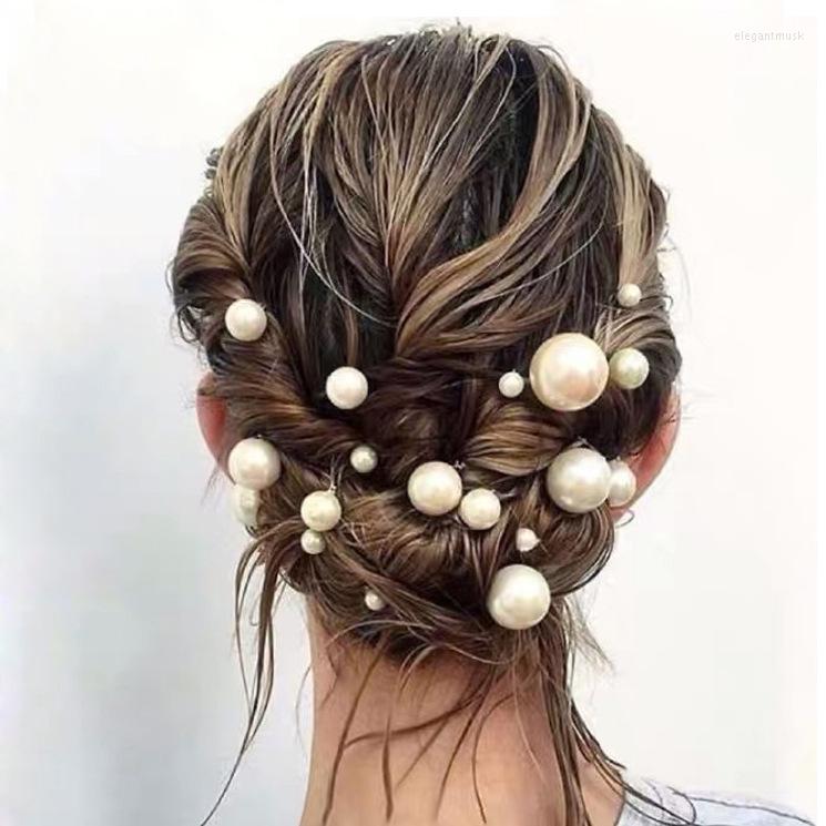 Headpieces 18Pcs Wedding Pearl Hair Pins Bridal Rhinestone Kit Accessories For Bride Bridesmaid Women Jewelry F308
Headpieces 18Pcs Wedding Pearl Hair Pins Bridal Rhinestone Kit Accessories For Bride Bridesmaid Women Jewelry F308