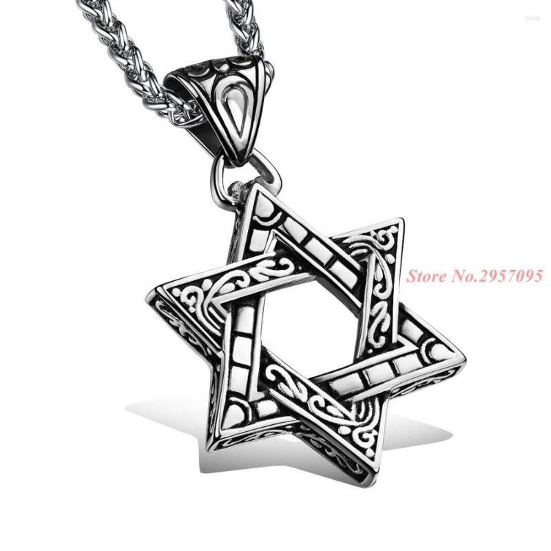 Pendant Necklaces Punk Delicate 316L Stainless Steel Pentagram Star Necklace Charm Handmade Jewlery Men Accessories
Pendant Necklaces Punk Delicate 316L Stainless Steel Pentagram Star Necklace Charm Handmade Jewlery Men Accessories