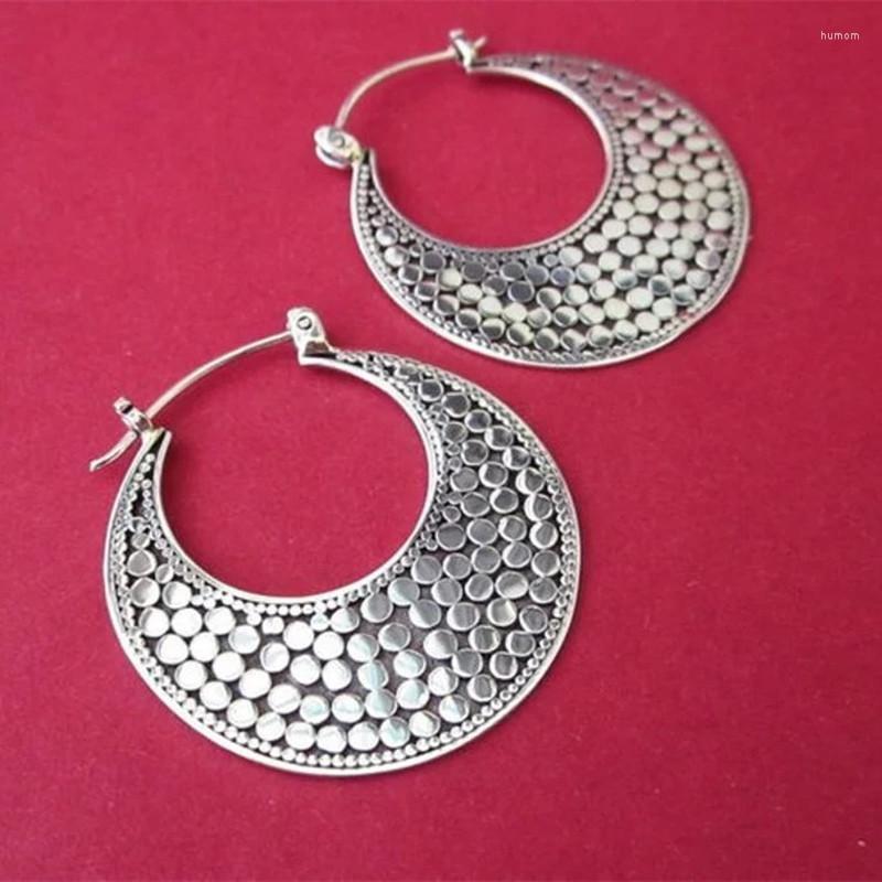 Dangle Earrings Ethnic Hoop Drop Earring Vintage Women Bohemia Silver Color Summer Beach Fashion Jewelry
Dangle Earrings Ethnic Hoop Drop Earring Vintage Women Bohemia Silver Color Summer Beach Fashion Jewelry
