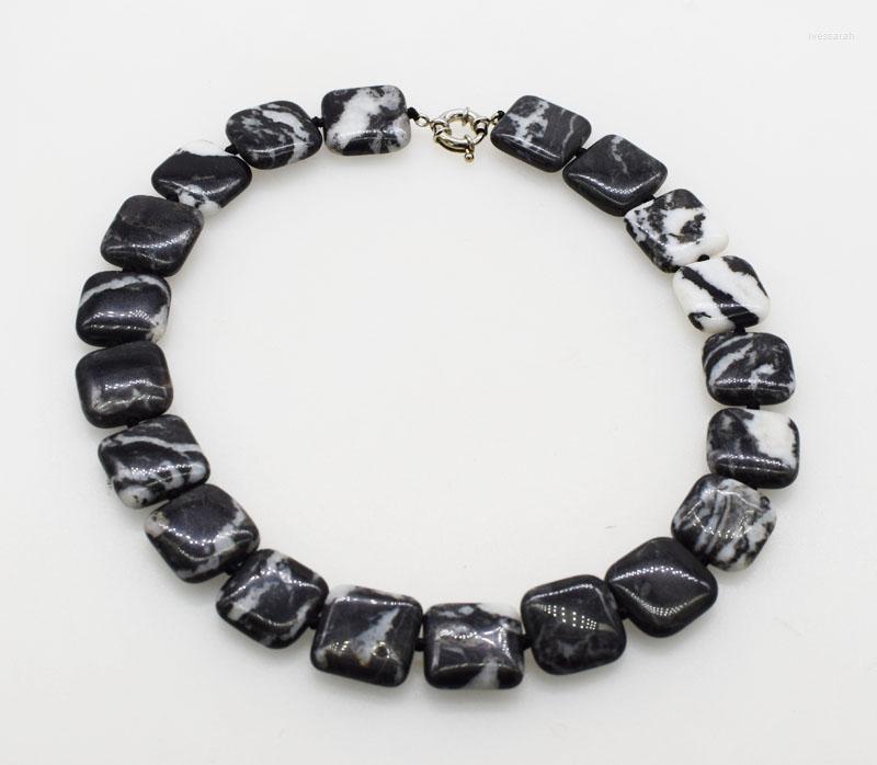 Chains Zebra Agate Black White Square 20 6mm Necklace 18inch FPPJ Wholesale Beads Nature
Chains Zebra Agate Black White Square 20 6mm Necklace 18inch FPPJ Wholesale Beads Nature