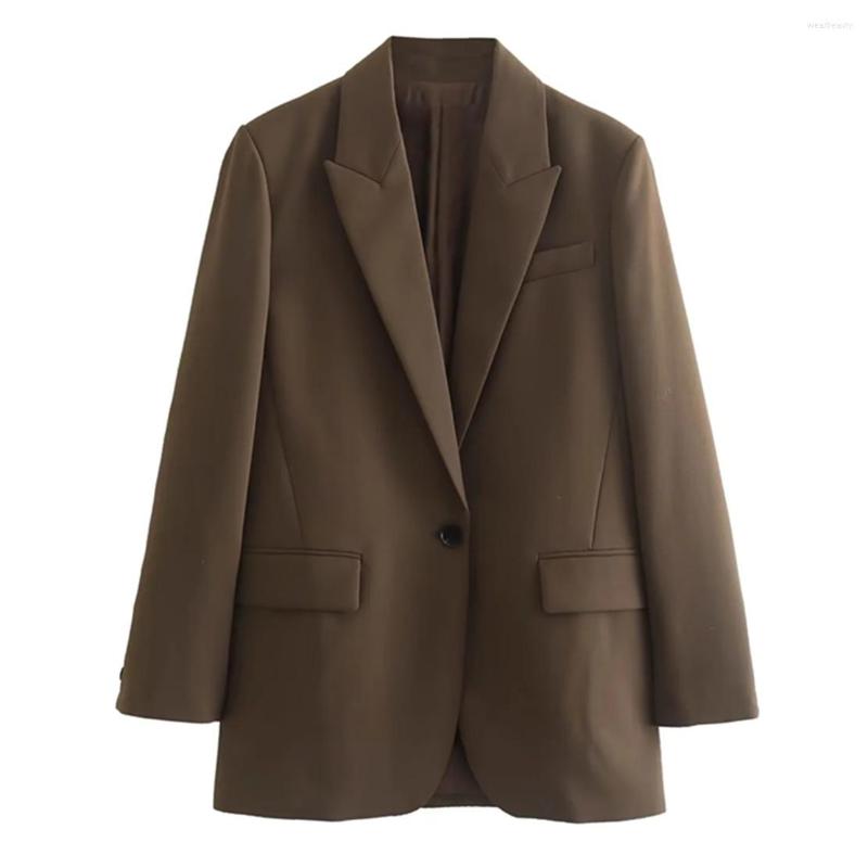 Women's Suits Jenny&Dave 2022 French Style Office Lady Fashion Simple Casual Blazers Women Vintage Jacket, Chocolate
Women's Suits Jenny&Dave 2022 French Style Office Lady Fashion Simple Casual Blazers Women Vintage Jacket, Chocolate