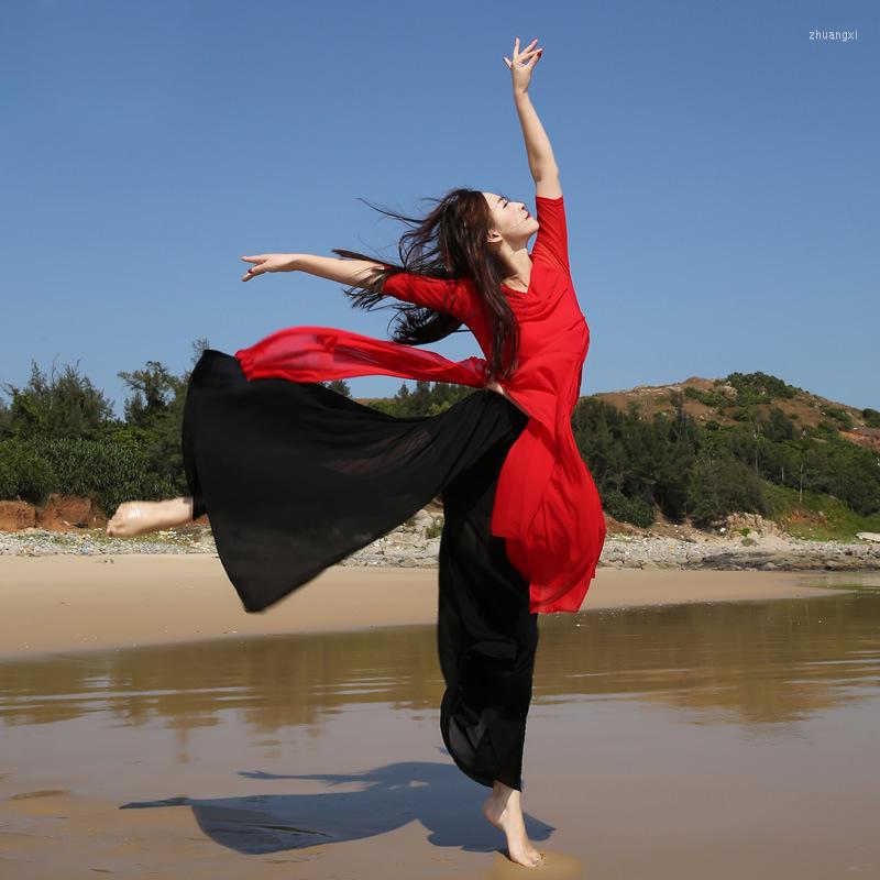 Stage Wear Style Classical Dance Pactice Clothes For Dancers Belly Wide-Leg Pants Loose Oriental Performance Gown, Top only
Stage Wear Style Classical Dance Pactice Clothes For Dancers Belly Wide-Leg Pants Loose Oriental Performance Gown, Top only