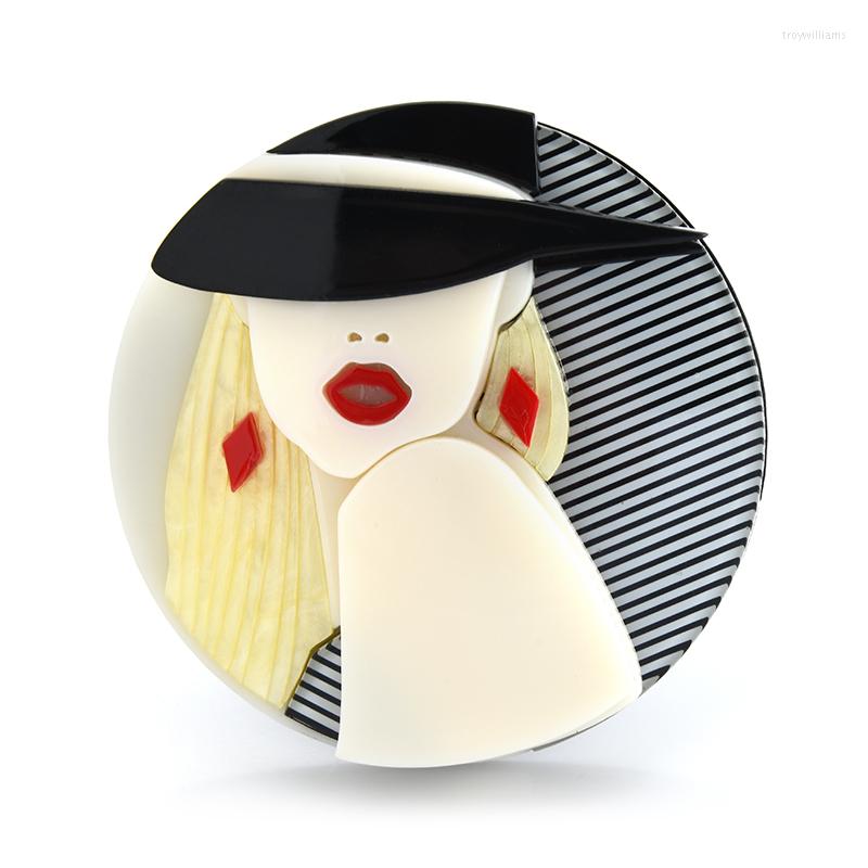 Brooches Wuli&baby Acrylic Lady For Women Wear Hat Fashion Make Up Girl Party Office Brooch Pin Gifts
Brooches Wuli&baby Acrylic Lady For Women Wear Hat Fashion Make Up Girl Party Office Brooch Pin Gifts