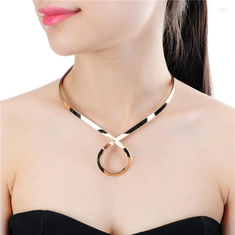 Choker Punk Style Metal Necklace For Women Simple Aolly Torques Collar Necklaces Fashion Jewelry Statement Accessories
Choker Punk Style Metal Necklace For Women Simple Aolly Torques Collar Necklaces Fashion Jewelry Statement Accessories