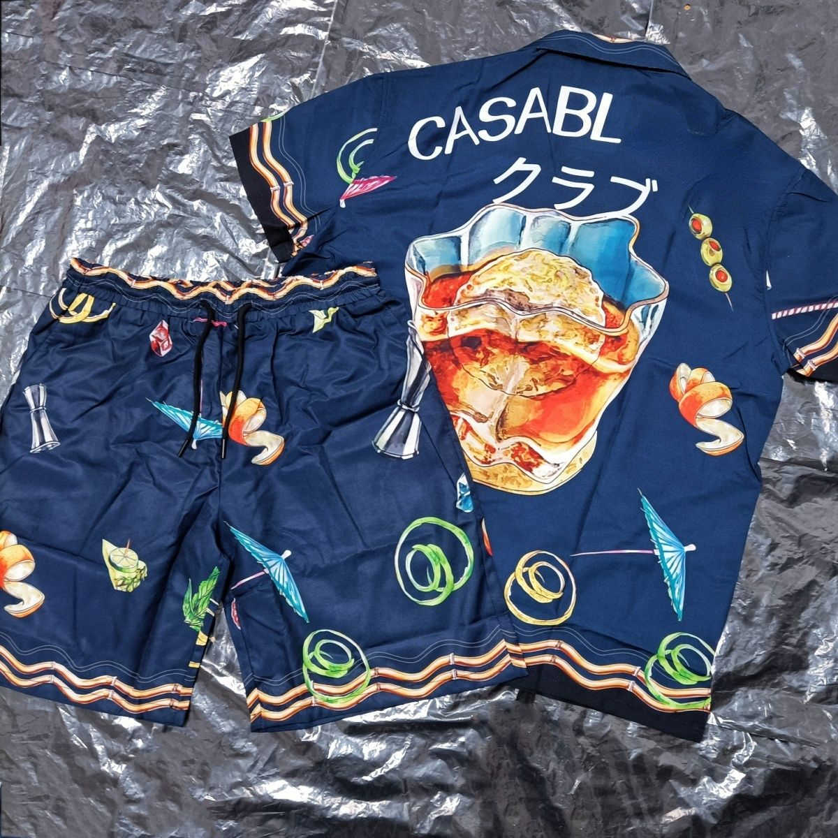 Casa hip-hop mens casual shirt casablanc designer shirts shorts two-piece Hawaiian fashion printed silk Shirt men women mesh short pants 8872, Shirt-1
Casa hip-hop mens casual shirt casablanc designer shirts shorts two-piece Hawaiian fashion printed silk Shirt men women mesh short pants 8872, Shirt-1