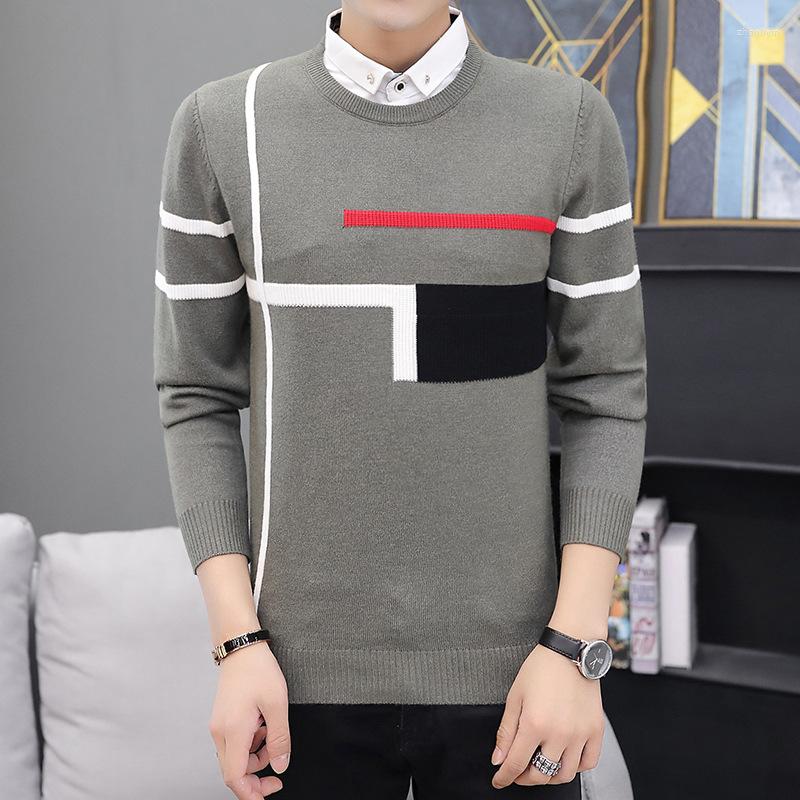 Men's Sweaters Mens Sweater Fake Two Fashionable Casual Turn-down Collar Pullovers Men Winter Long Sleeve Daily, Black
Men's Sweaters Mens Sweater Fake Two Fashionable Casual Turn-down Collar Pullovers Men Winter Long Sleeve Daily, Black