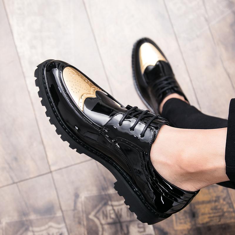 Dress Shoes Fashion Men Brogue Men's Social Shoe Male Comfortable Office Party Formal Man Luxury Designer Black Gold, Elegant black
Dress Shoes Fashion Men Brogue Men's Social Shoe Male Comfortable Office Party Formal Man Luxury Designer Black Gold, Elegant black