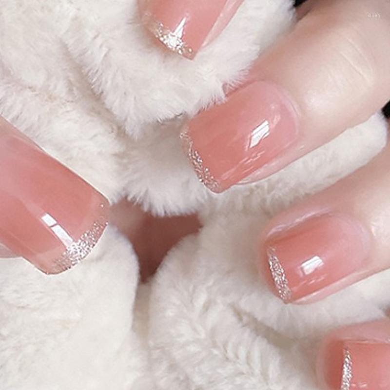 False Nails 24pcs/box Charming Pink Short Ballet Wearable Fake Nail Press On Detachable Fingernails Full Cover Manicure Tips, Sl-a-40
False Nails 24pcs/box Charming Pink Short Ballet Wearable Fake Nail Press On Detachable Fingernails Full Cover Manicure Tips, Sl-a-40