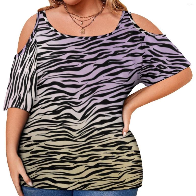Shirt Zebra Print S Watercolor Ombre Casual T Short Sleeve Ladies Trendy Tee Summer Clothing Plus Size 4XL 5XL, Style-18
Shirt Zebra Print S Watercolor Ombre Casual T Short Sleeve Ladies Trendy Tee Summer Clothing Plus Size 4XL 5XL, Style-18