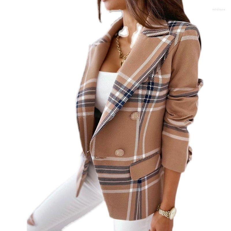 Men' Polos Plaid Long Sleeve Double-breasted Floral Blazer Short Coat The Female, Big box
Men' Polos Plaid Long Sleeve Double-breasted Floral Blazer Short Coat The Female, Big box