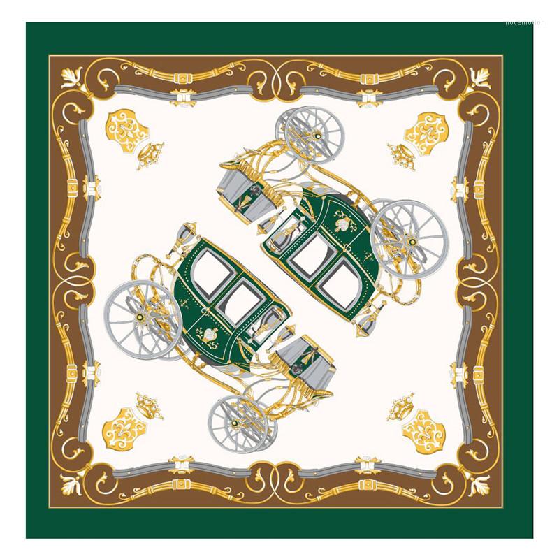Scarves Twill Silk Square Scarf Women Horse Carriage Printted Headwear Foulards Femme Wrap Bandana Hijab Designer 130CM
Scarves Twill Silk Square Scarf Women Horse Carriage Printted Headwear Foulards Femme Wrap Bandana Hijab Designer 130CM
