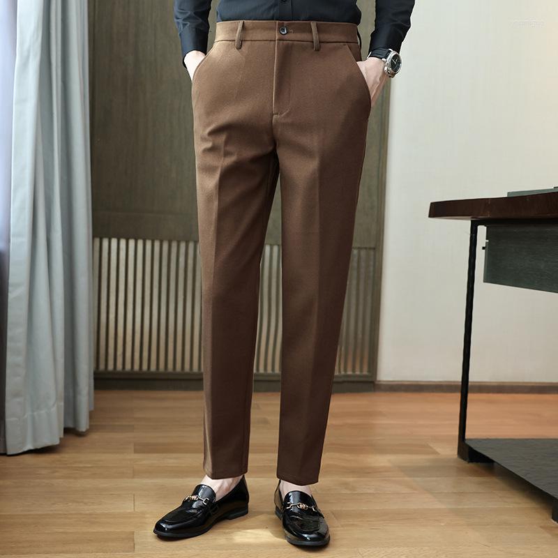 Men's Pants Fashion Winter Warm Suit Men's Straight Casual Slim Business Pencil Wedding Party Work Classic Large 36, Black
Men's Pants Fashion Winter Warm Suit Men's Straight Casual Slim Business Pencil Wedding Party Work Classic Large 36, Black