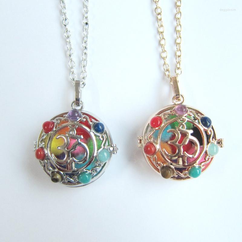 Pendant Necklaces Colored Nature Stones With Felt Balls Chakra DIY Essential Oil Diffuser Fashion Necklace
Pendant Necklaces Colored Nature Stones With Felt Balls Chakra DIY Essential Oil Diffuser Fashion Necklace
