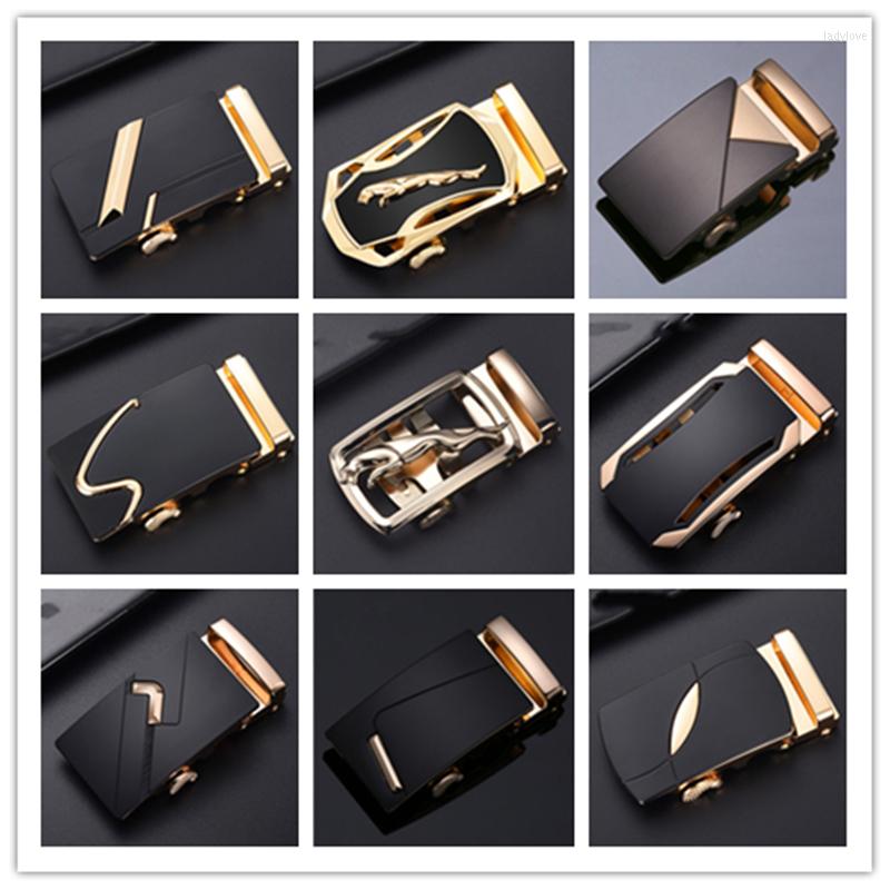 Belts Fashion Luxury Glod Alloy Automatic Buckles Men Leather Waist For Pants 3.5cm Width Jeans, Black
Belts Fashion Luxury Glod Alloy Automatic Buckles Men Leather Waist For Pants 3.5cm Width Jeans, Black