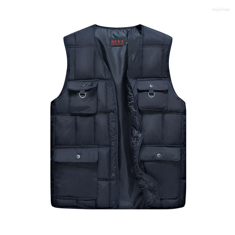 Men's Vests Men's Multi-Pocket Winter Padded Cotton Jacket Warm Puffer Vest Travelers Men Casual Waistcoat Male, Armygreen
Men's Vests Men's Multi-Pocket Winter Padded Cotton Jacket Warm Puffer Vest Travelers Men Casual Waistcoat Male, Armygreen