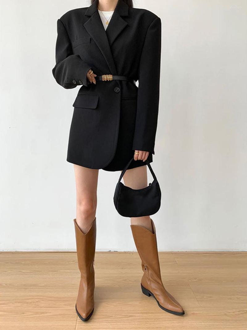 Women' Down Fashion Chic Blazer Women Spring Autumn Turn Collar Vintage Elegant Lady Suit Commuter Daily Matching Outwear High Quality, Black
Women' Down Fashion Chic Blazer Women Spring Autumn Turn Collar Vintage Elegant Lady Suit Commuter Daily Matching Outwear High Quality, Black