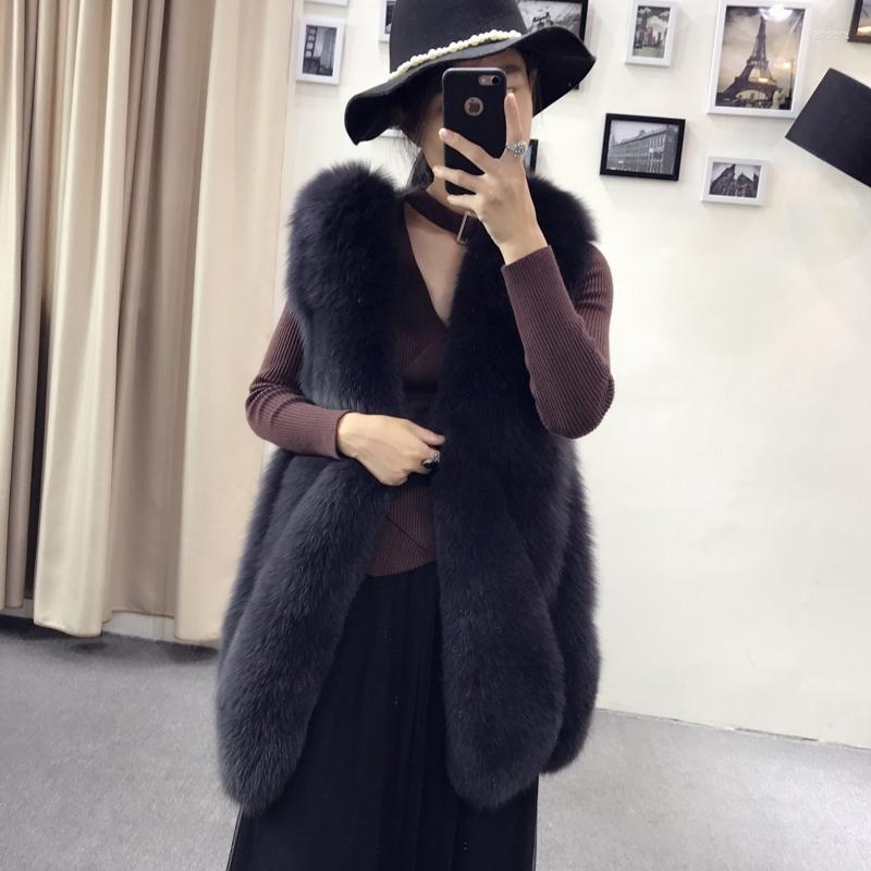 Women' Fur Women Autumn Top Fashion Fake Coat Female Elegant Thick Warm Faux Jackets Ladies Sleeveless Jacket Outerwear G97, Gray
Women' Fur Women Autumn Top Fashion Fake Coat Female Elegant Thick Warm Faux Jackets Ladies Sleeveless Jacket Outerwear G97, Gray