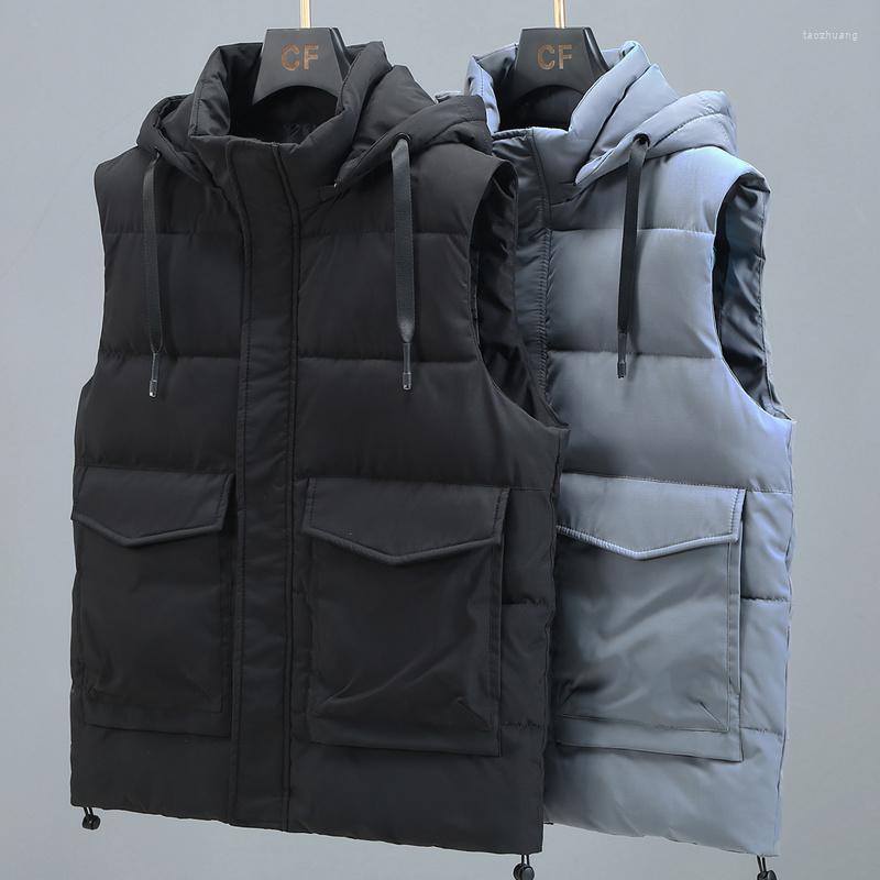 Men's Vests -8XL Plus Size Autumn Winter Vest Men 2023 Cotton Sleeveless Jackets Hooded Casual Warm Thick Oversize Waistcoat Pockets, Black
Men's Vests -8XL Plus Size Autumn Winter Vest Men 2023 Cotton Sleeveless Jackets Hooded Casual Warm Thick Oversize Waistcoat Pockets, Black