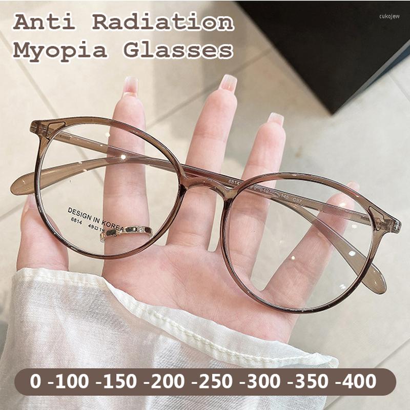 Sunglasses 2022 Myopia Glasses Women Vintage Anti-blue Light Plain Men Fashion Round Frame Nearsighted Eyewear Diopter 0 To -600
Sunglasses 2022 Myopia Glasses Women Vintage Anti-blue Light Plain Men Fashion Round Frame Nearsighted Eyewear Diopter 0 To -600