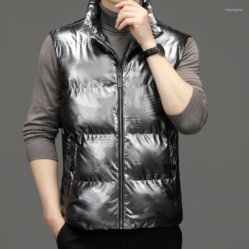 Men's Vests Arrival 2023 Men Winter Vest Fashion Camouflage Korean Slin Fit Stand Collar Cotton Sleeveless Jackets Casual Brand Clothing, Black
Men's Vests Arrival 2023 Men Winter Vest Fashion Camouflage Korean Slin Fit Stand Collar Cotton Sleeveless Jackets Casual Brand Clothing, Black
