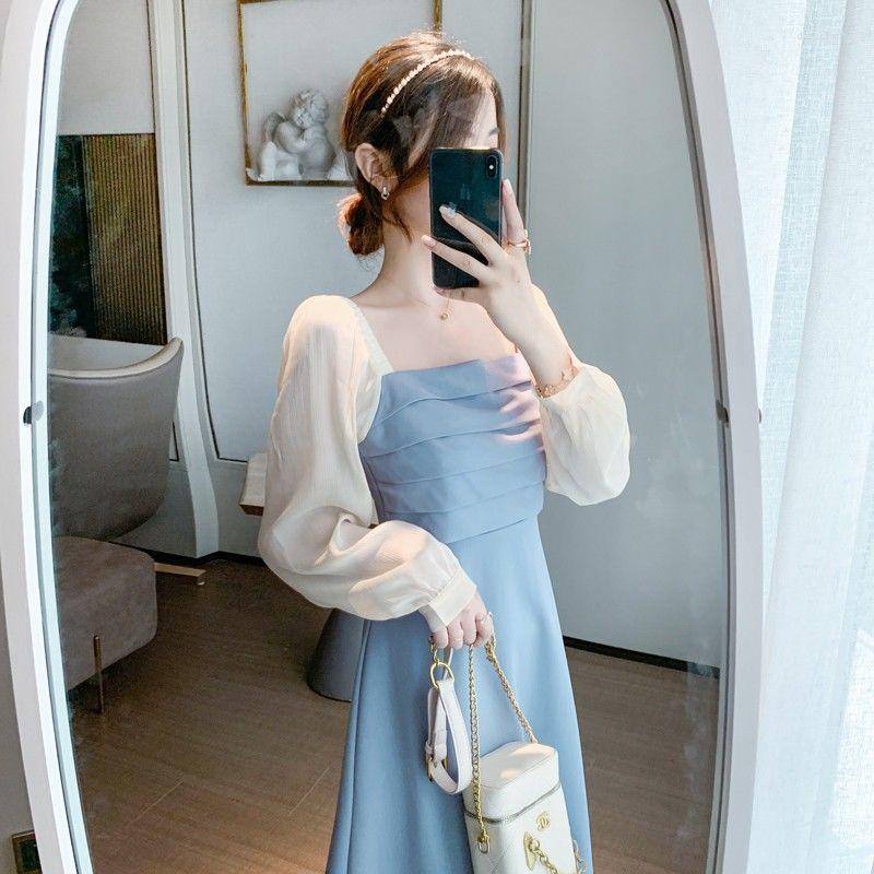Casual Dresses Women 2022 Spring Autumn Long Skirt Dress For Vestido De Mujer Femme Robe, Black
Casual Dresses Women 2022 Spring Autumn Long Skirt Dress For Vestido De Mujer Femme Robe, Black