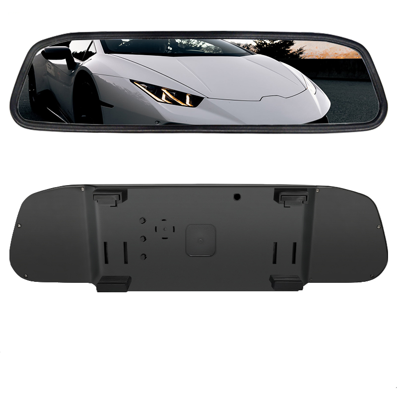 Car Rearview Mirror Monitor HD Video Auto Parking Monitors TFT LCD Screen 4.3 5 Inch Display With Night Vision Reversing Camera