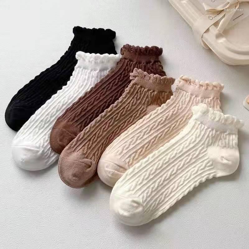 Women Socks Lace Summer Thin Section JK Cute Japanese Shallow Mouth Boat Low Cotton Two Pairs S2010, Black
Women Socks Lace Summer Thin Section JK Cute Japanese Shallow Mouth Boat Low Cotton Two Pairs S2010, Black