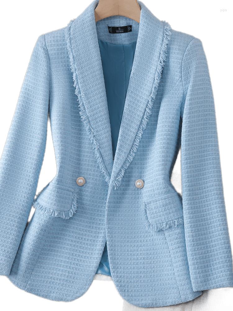 Women' Suits Blazer Women Belt Slim And Jackets Work Office Lady Suit Double Breasted Business Female Coat, Blue
Women' Suits Blazer Women Belt Slim And Jackets Work Office Lady Suit Double Breasted Business Female Coat, Blue