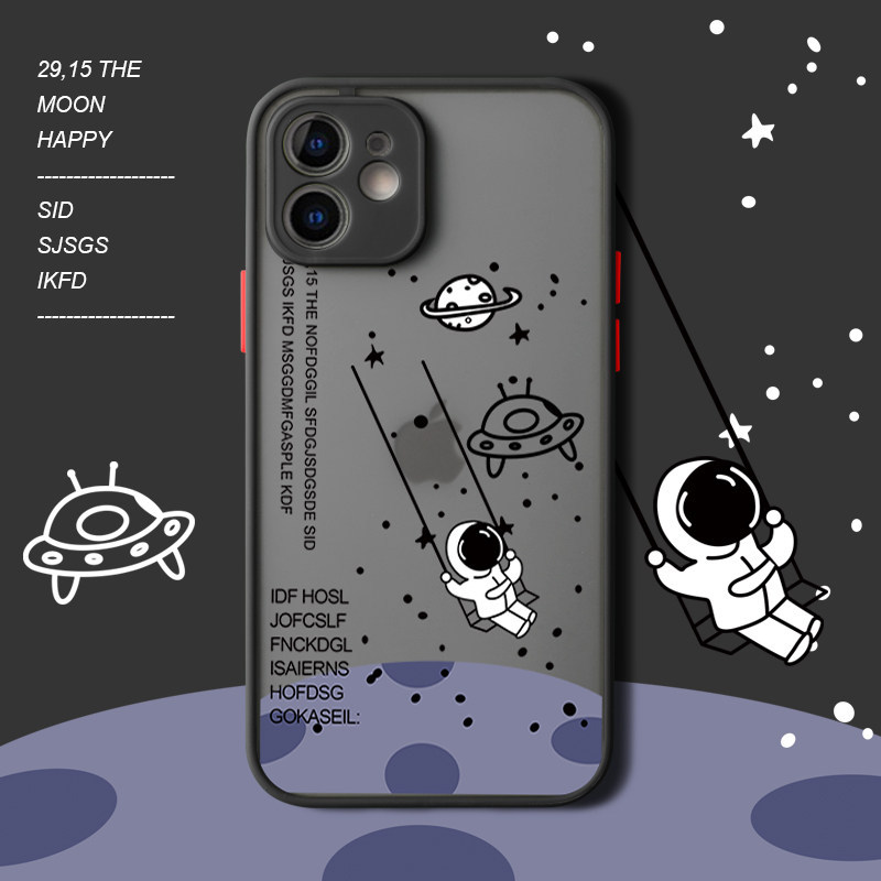 YEZHOU Astronaut Mobile Phonefor mobile Phone cases for Iphone14 13 12 pro max 11 Frosted 7/8plus All-Inclusivetrendy Brand XS protective Shell, Black4
YEZHOU Astronaut Mobile Phonefor mobile Phone cases for Iphone14 13 12 pro max 11 Frosted 7/8plus All-Inclusivetrendy Brand XS protective Shell, Black4