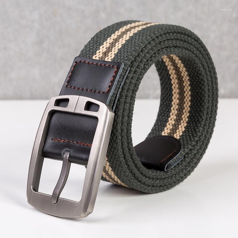 Belts Fashion Strap For Men Women Designer Stripes Belt Durable Canvas Waist With Alloy Pin Buckle Jeans Cummerbunds, Black
Belts Fashion Strap For Men Women Designer Stripes Belt Durable Canvas Waist With Alloy Pin Buckle Jeans Cummerbunds, Black