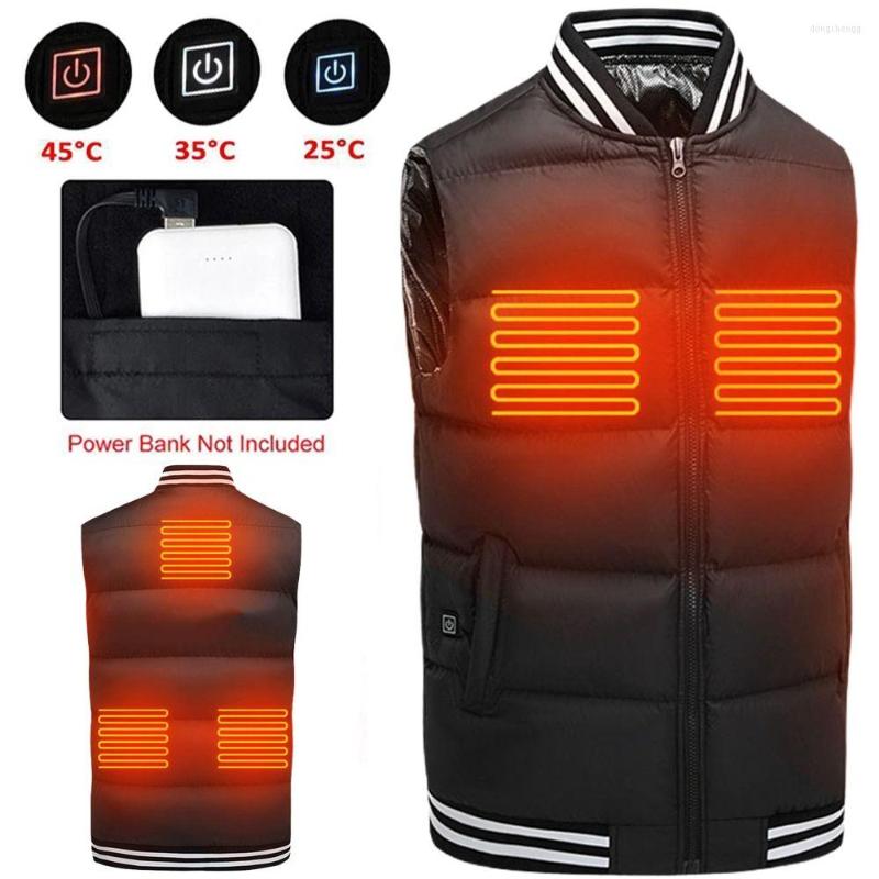 Men's Vests Self Heating Thermal Clothing Winter Jacket 5 Places Heated Vest Men Women USB, Black
Men's Vests Self Heating Thermal Clothing Winter Jacket 5 Places Heated Vest Men Women USB, Black