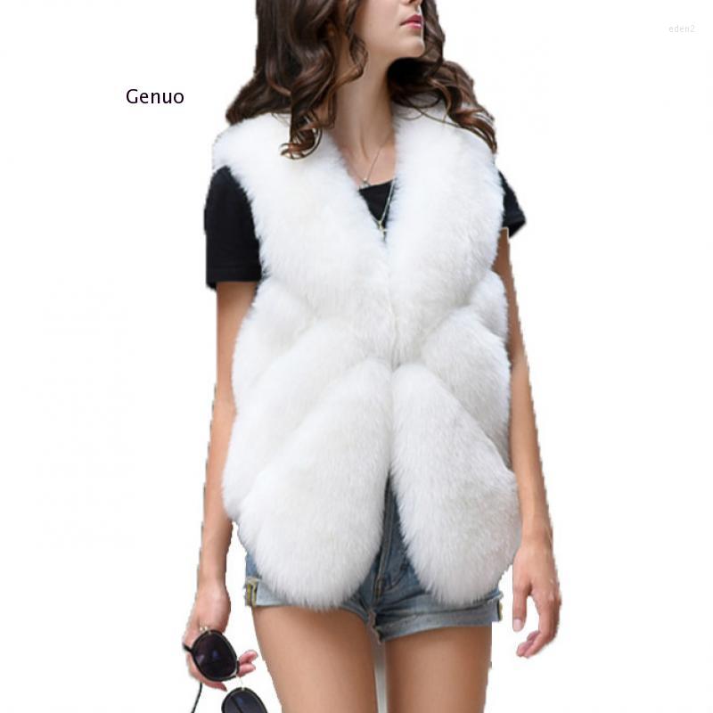 Women' Fur Faux Vest Coat Women Winter Warm Jacket V-Neck Sleeveless Casual Female Outerwear Hairy Luxury Waistcoat, White
Women' Fur Faux Vest Coat Women Winter Warm Jacket V-Neck Sleeveless Casual Female Outerwear Hairy Luxury Waistcoat, White