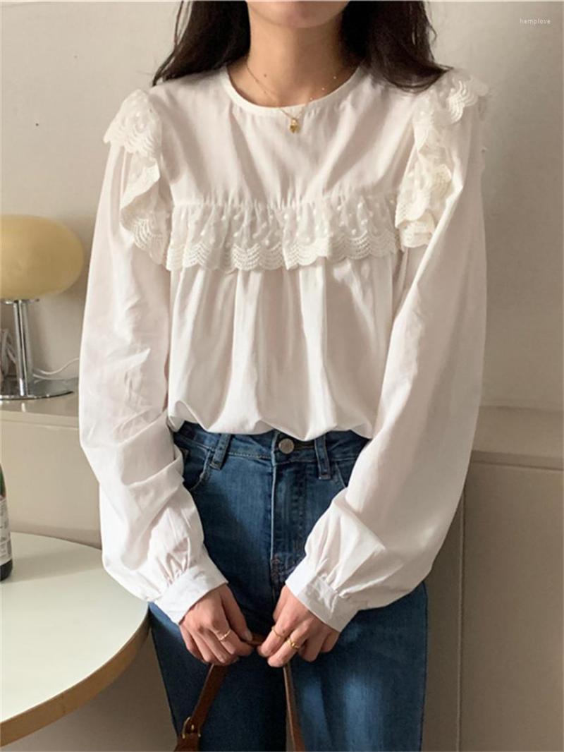 Women's Blouses Alien Kitty Chic Sweet French Women Loose Ruffles 2022 Office Lady Slim Full Sleeve Autumn Elegant Casual Tops, White
Women's Blouses Alien Kitty Chic Sweet French Women Loose Ruffles 2022 Office Lady Slim Full Sleeve Autumn Elegant Casual Tops, White
