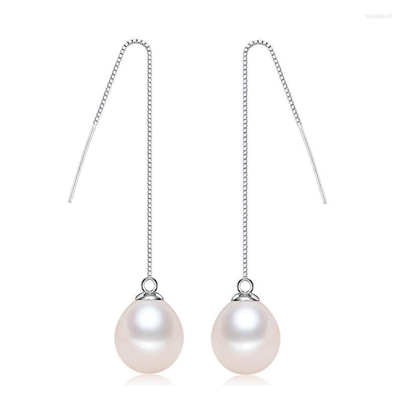 Dangle Earrings HOOZZ.P 7-8mm Oval White Pearl Drop Real Freshwater Cultured 925 Sterling Silver Line Fashion Party Gift For Women Girl
Dangle Earrings HOOZZ.P 7-8mm Oval White Pearl Drop Real Freshwater Cultured 925 Sterling Silver Line Fashion Party Gift For Women Girl