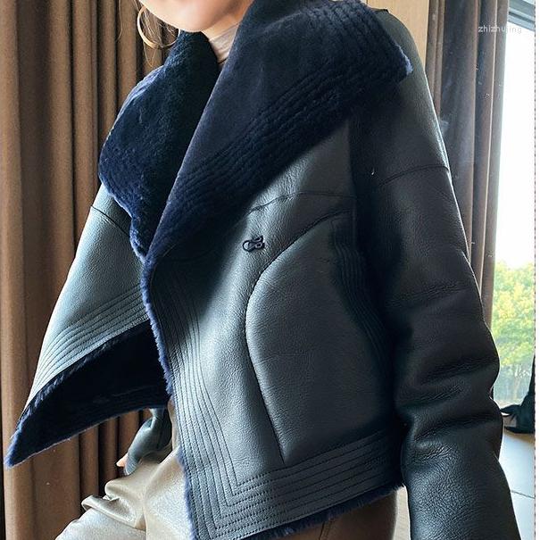 Women's Leather 2022 Women Winter Fashion Faux Loose Outerwear Female Short Fake Jackets Ladies Thick Warm Casual Coats B03, Black
Women's Leather 2022 Women Winter Fashion Faux Loose Outerwear Female Short Fake Jackets Ladies Thick Warm Casual Coats B03, Black