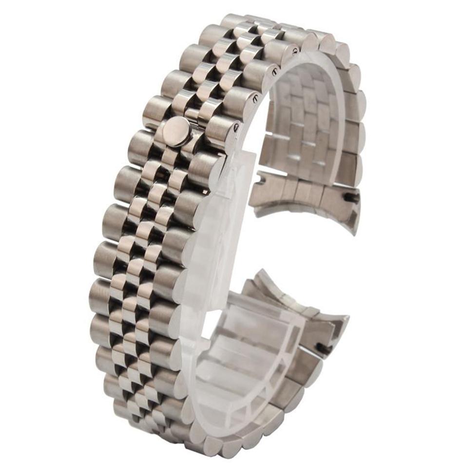 Watch Bands 316L Silver 2 Tone Gold Solid Curve End Jubilee Band Strap Bracelet Fit For1903
Watch Bands 316L Silver 2 Tone Gold Solid Curve End Jubilee Band Strap Bracelet Fit For1903