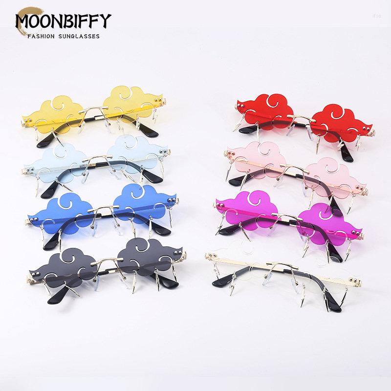 Sunglasses Funny Cloud Shape Rimless With Tassels Women's Brand Designer Eyewear Retro Shades Traveling Street Shooting UV400
Sunglasses Funny Cloud Shape Rimless With Tassels Women's Brand Designer Eyewear Retro Shades Traveling Street Shooting UV400
